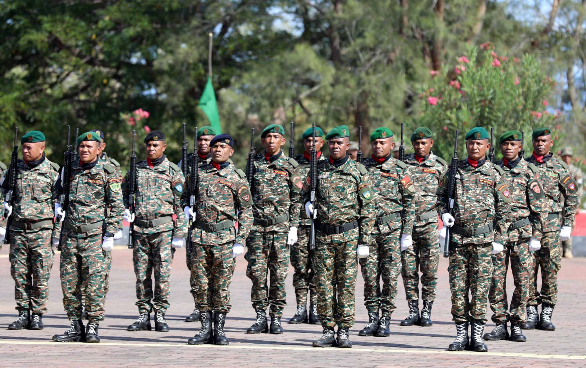 Membru Foun F-FDTL Nain-102 Jura ba Bandeira RDTL - Timor Today News