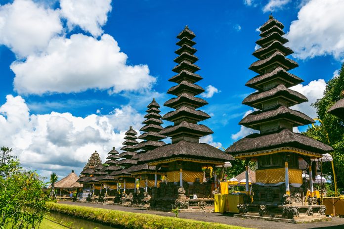 Pura Taman Ayun Temple in Bali, indonesia.